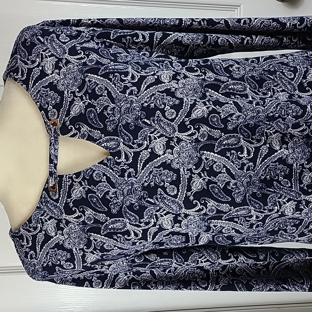 Magnolia Grace Paisley Print Blouse - Picture 3 of 12
